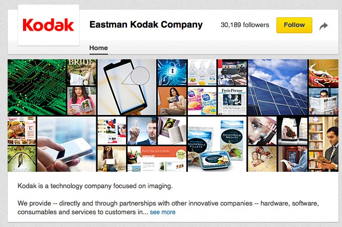 Kodak Linkedin