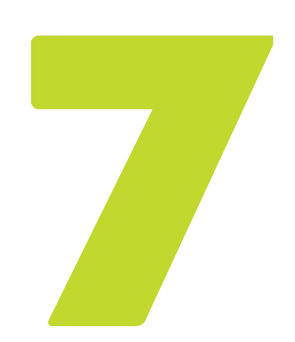 step number 7 step number 7